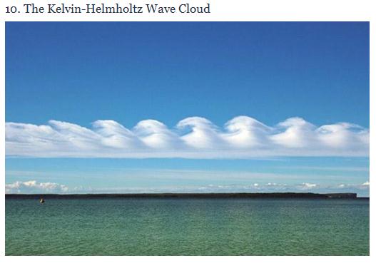 美しくユニークな雲TOP10 / UFOみたいな雲、乳房のような雲など…