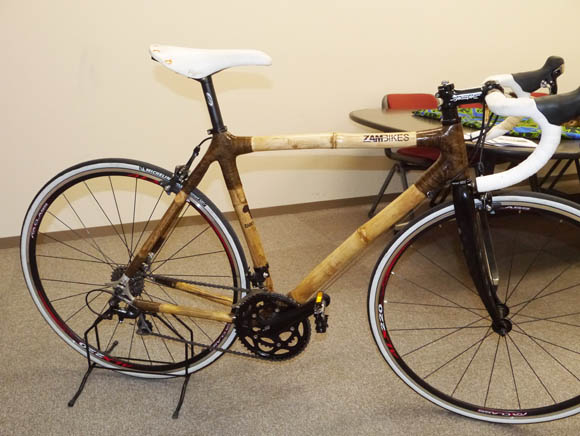 竹と麻でできた人と自然にやさしい自転車フレーム『バンブーバイク』が発売開始