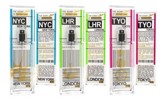 「世界各都市の空港の香り」を瓶に詰めた香水!? さて東京はどんな香りかしら？