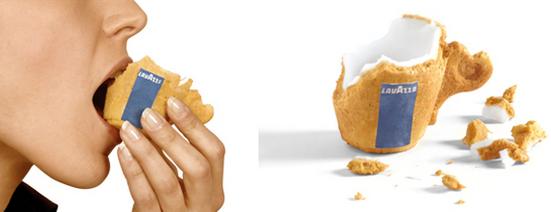 ええっそれ食べちゃうの バリボリ食べられるコーヒーカップ Pouch ポーチ