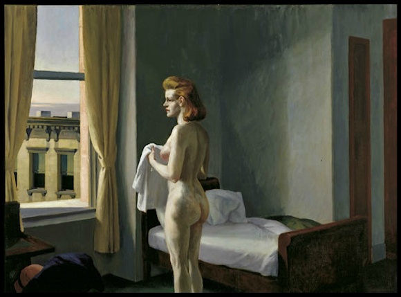 morning in a city, 1944