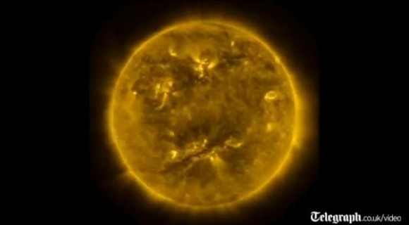 荒ぶる太陽に畏怖を感じずにはいられない…！ 太陽活動が最も活性化する3年間を3分間にまとめた映像