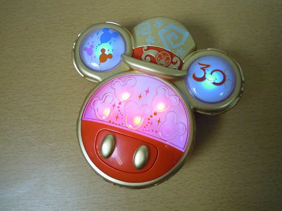 TDR30周年 東京ディズニーランド編】専用スポットにセットすると光る色