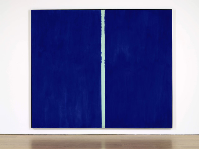 オークションで落札された約44億円の絵画が超シンプル／真っ青な 