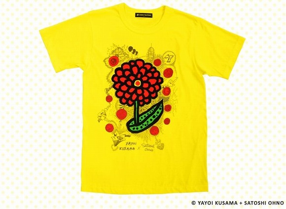 草間彌生×大野智がデザインしたチャリティーTシャツが秀逸／Twitterユーザーの声「これは買う気になる」
