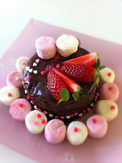 edited strawberry cake
