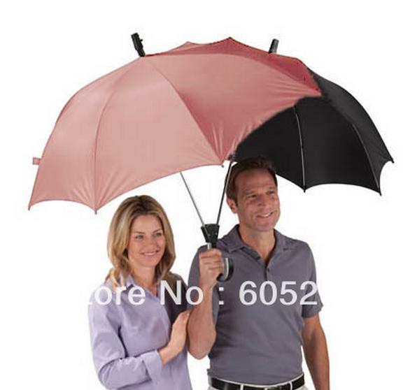 【画期的な相合傘】これさえあれば雨の日デートもルンルン気分！ 2人すっぽり入ることができる相合傘