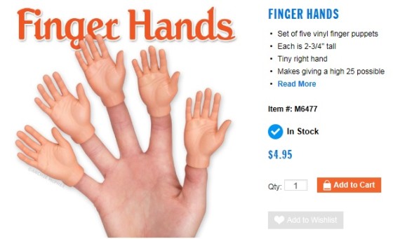 fingerhand