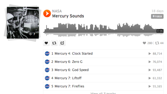 NASA Mercury Sounds