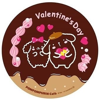 ポムポムプリンカフェ」で開催中のバレンタインデーウィークに激萌え