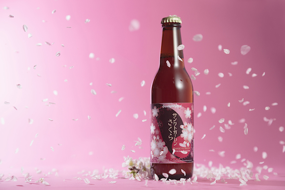 桜餅みたい！ ほんのり桜味の春限定クラフトビール「サンクトガーレン さくら」