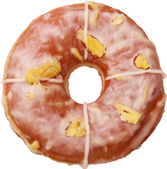 夏気分、いただきっ☆　パインやココナッツなどトロピカルフルーツを使ったドーナッツが「ドーナッツプラント」から新発売！