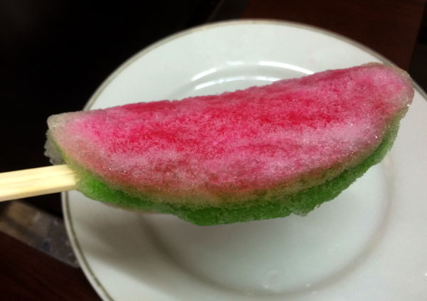 【本物のローカルフード】三重県紀北町の「すいか棒」を食べに行ってみた！ 「純氷」を使った昔なつかしい味は田舎の夏気分全開なのだ