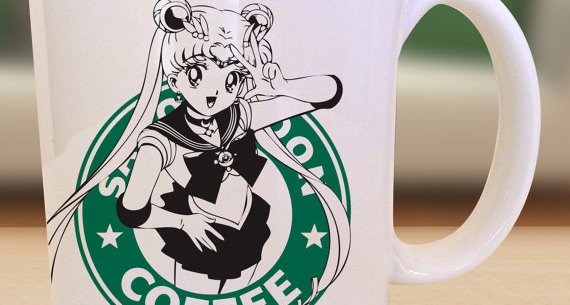 セーラームーン 悟空やルフィー ジョジョがスタバ風マグカップに 日本の人気キャラが描かれたユニークなマグをetsyで見つけたよ Pouch ポーチ