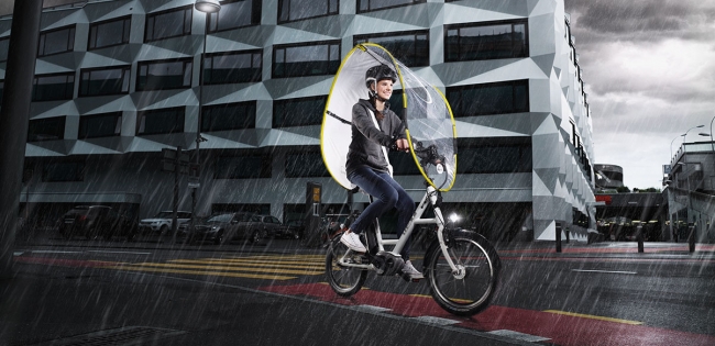 スイスを中心にヨーロッパで大人気！ シャレオツな自転車用雨よけシールド「dryve」が日本初上陸☆ | Pouch［ポーチ］