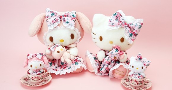 ハローキティ＆マイメロが英ブランド「ローラ・アシュレイ」とコラボ 