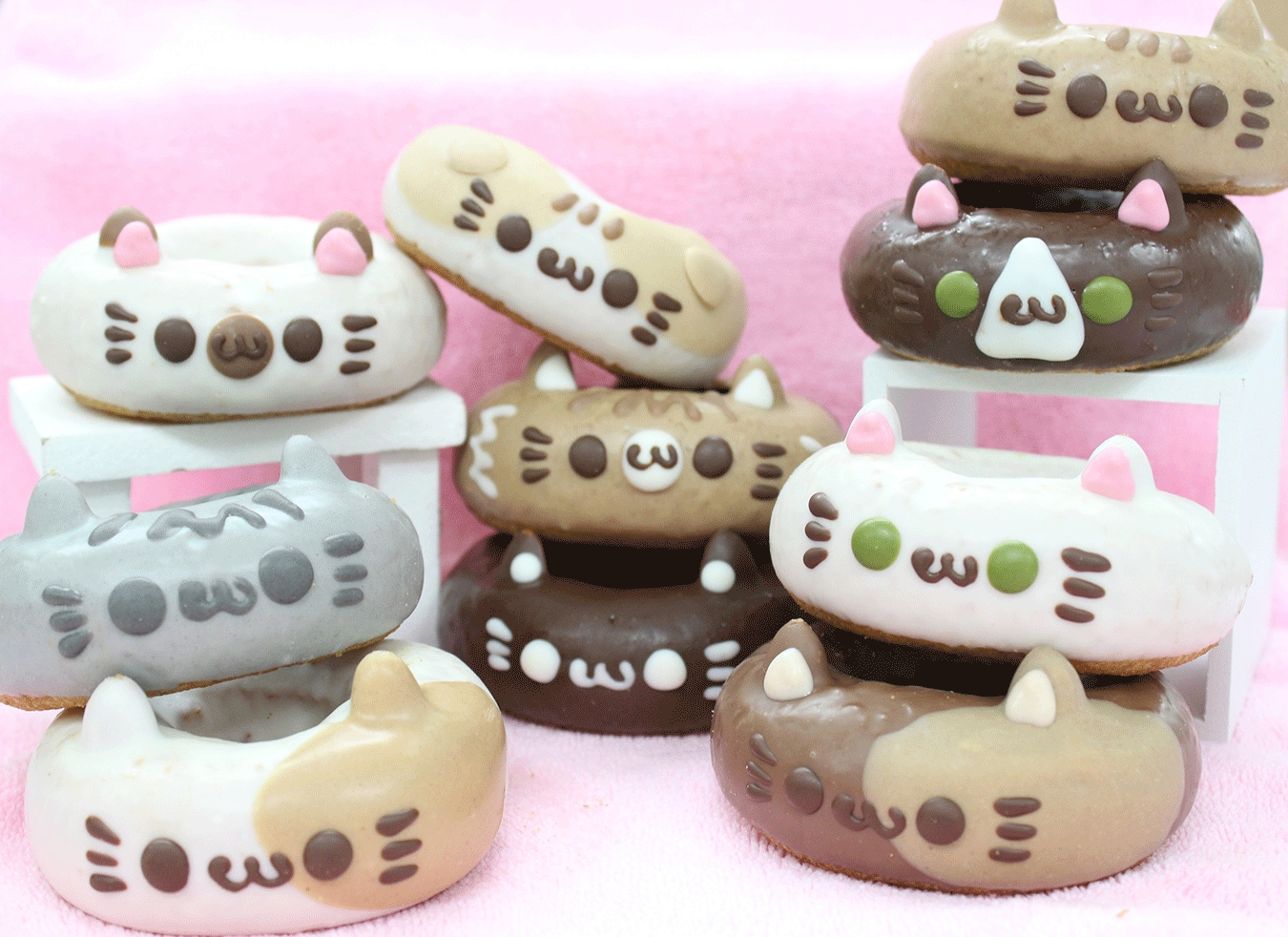 ねこの日」にキュートなドーナツはいかが？ イクミママから10種類の