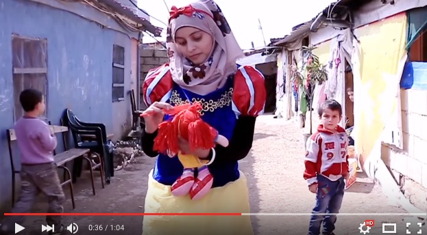 【夢を忘れないで】シリア難民の女の子たちがディズニープリンセスに変身！ キャンペーン「#OnceUponaWar」が持つ意味とは