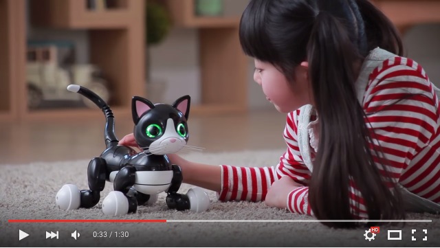 【未来感】タカラトミーが「ネコ型ロボット」を発売！ 本物の猫そっくりに動いたり鳴いたりするよ♪