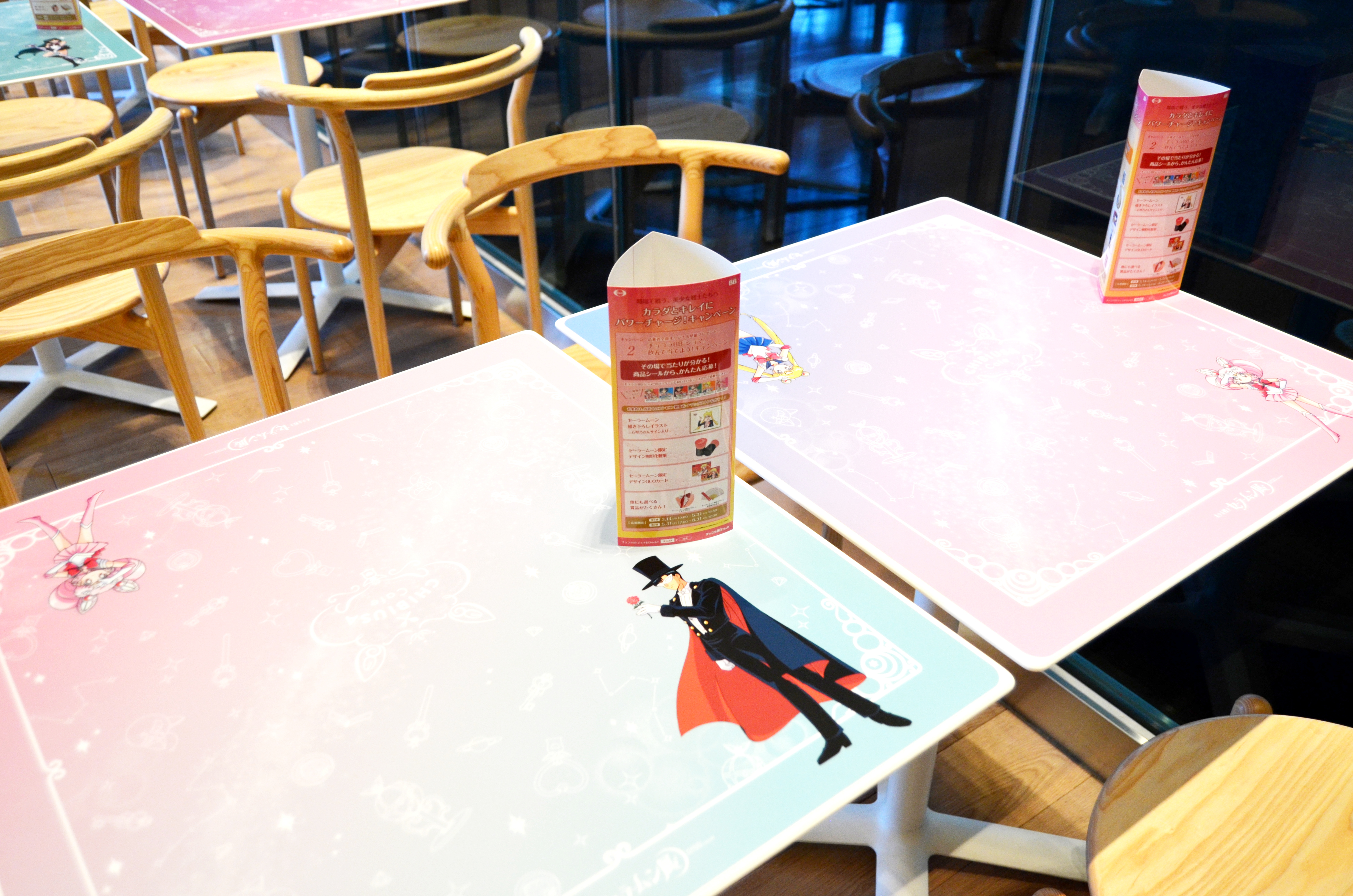 美少女戦士セーラームーン展の「CHIBIUSA Cafe」かわいすぎぃぃいい