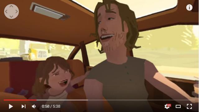 360度方向から楽しめる短編ロードムービーアニメ『Pearl』にウルウル…父と娘を音楽がつなぐ物語に泣けます！