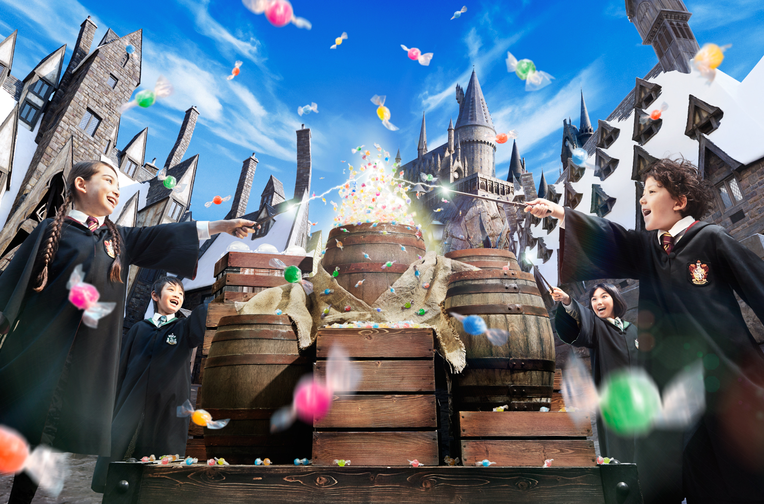 USJのハリポタエリアが闇の魔法に包まれる…ハロウィーン限定「デス