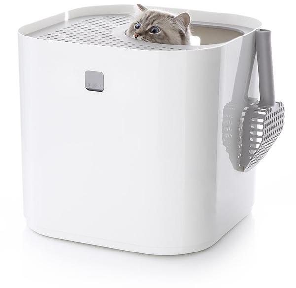 猫砂の飛び散りをなんとかしたい！ 猫トイレ界の革命児「Modkat Litter