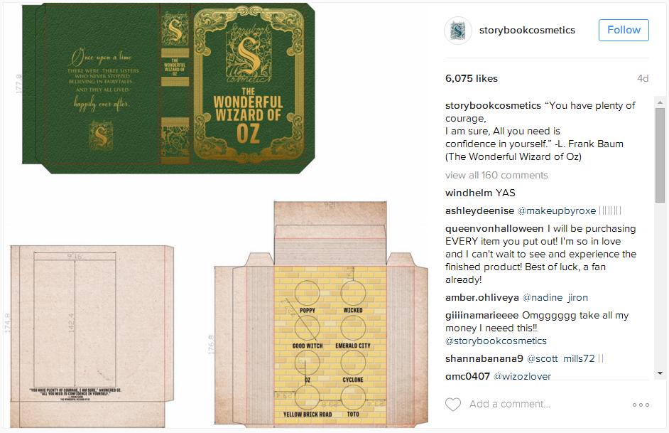 オズの魔法使い ロミオとジュリエット をイメージしたメイクパレットが本みたいで素敵 目にするたびにテンション上がりそうです Pouch ポーチ