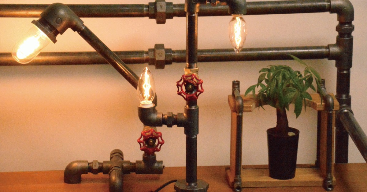 福島発の 鉄管インテリア がスチームパンクっぽくてかっこいい プロの配管工がハンドメイドで製作しているよ Pouch ポーチ