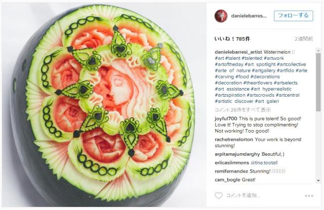 これが野菜や果物ってマジですか!? 26歳の若き職人による彫刻作品がハイクオリティーすぎる