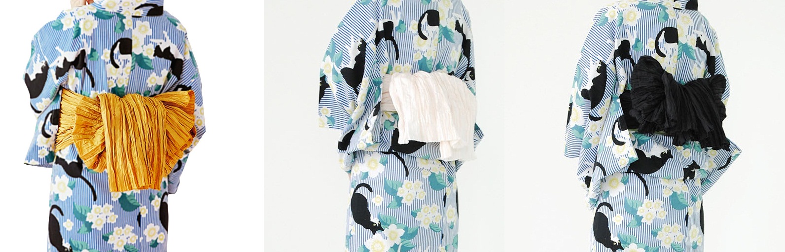 【猫てんこもり】この夏は「ハチワレ猫」デザインのレトロモダンな浴衣でお出かけしたーい♡ | Pouch[ポーチ]