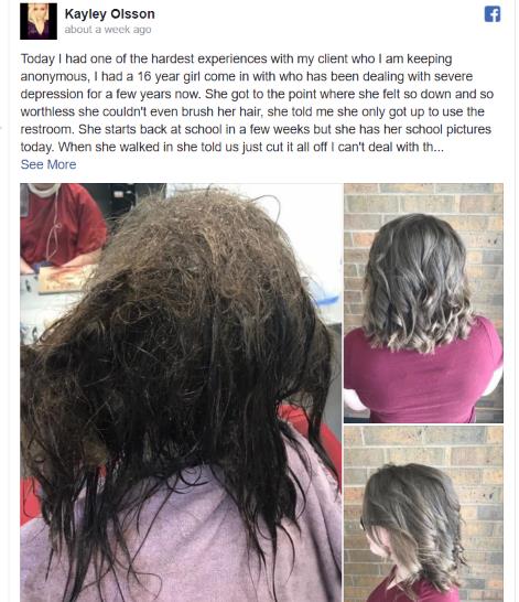 クシが通らないほど髪がからまった女の子が13時間かけて元通りの美髪に 美容師さんが髪を切らなかった理由とは Pouch ポーチ
