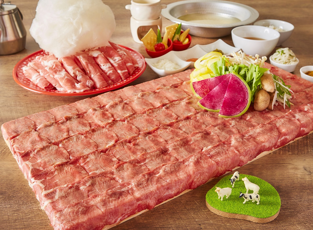 羊肉の上に綿あめ？ ラム肉のしゃぶしゃぶ専門店が秋葉原にオープン