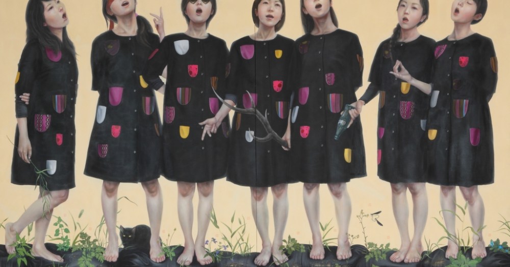 【芸術の秋】現代人が抱える「難」と「福」を表現…田中武 展「NAN-PUK」に行こう / 黒い土嚢袋の上で歌を歌う神7、その意味とは ...