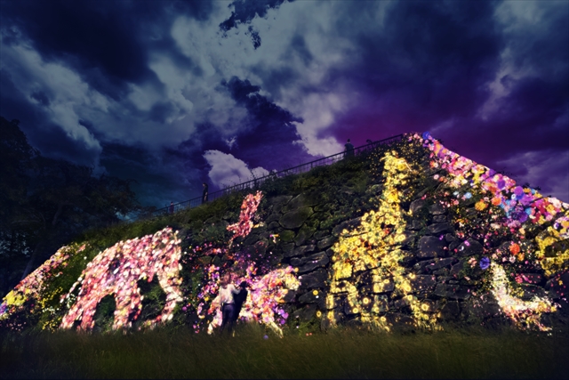 福岡市・福岡城跡でチームラボ「城跡の光の祭」が開催されるよ / 輝いて響いて広がる光のデジタルアート空間にうっとりしそう！