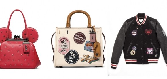 コーチ」がミニーマウスとコラボ！ ミニーちゃんの耳のかたちをした  