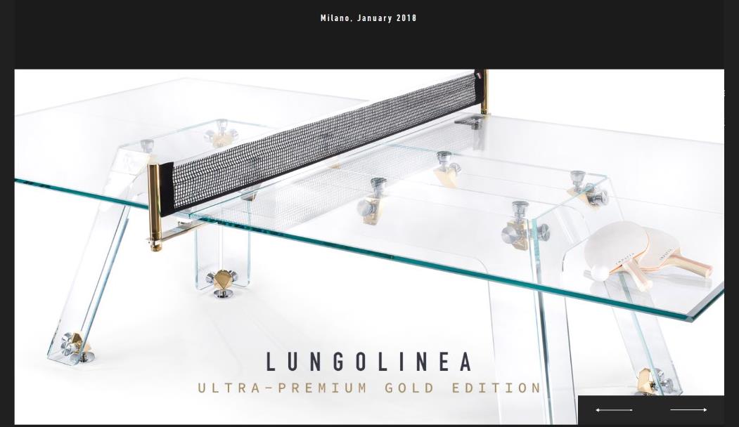 貴族専用 クリスタルガラスと純金でできた卓球台がラグジュアリーすぎる スマッシュ打つときも傷つけないかハラハラしそう Pouch ポーチ