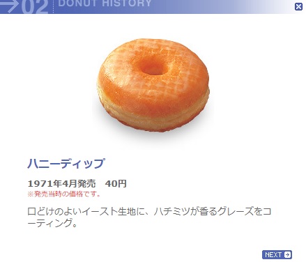 雑学 ミスド公式サイトで1971年から発売された商品を見れるのです 40円ドーナツに謎の商品名など進化が凄まじい Pouch ポーチ