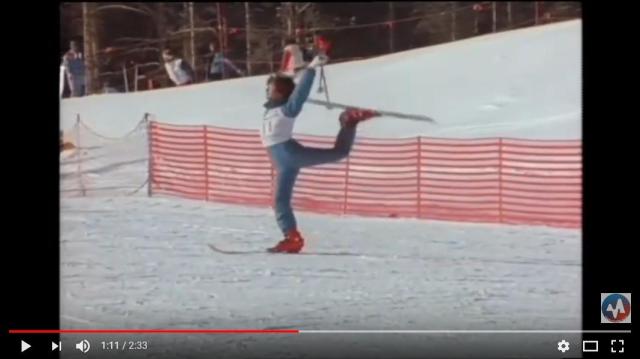 【貴重】オリンピックの正式種目になれなかった伝説の競技「アクロ」を君は知っているか？ スキー板でフィギアのように踊るのです
