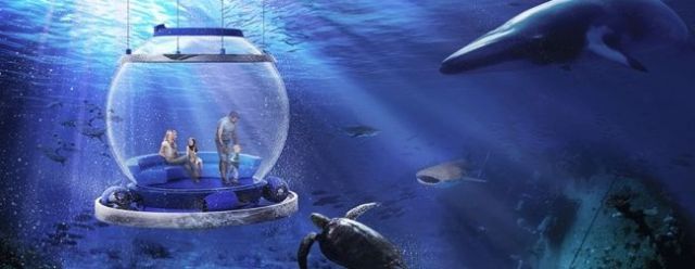 【未来的】でっかいシャボン玉に入って海中をお散歩!? 世界初の乗り物「海中バルーン」が2020年に実現するかも