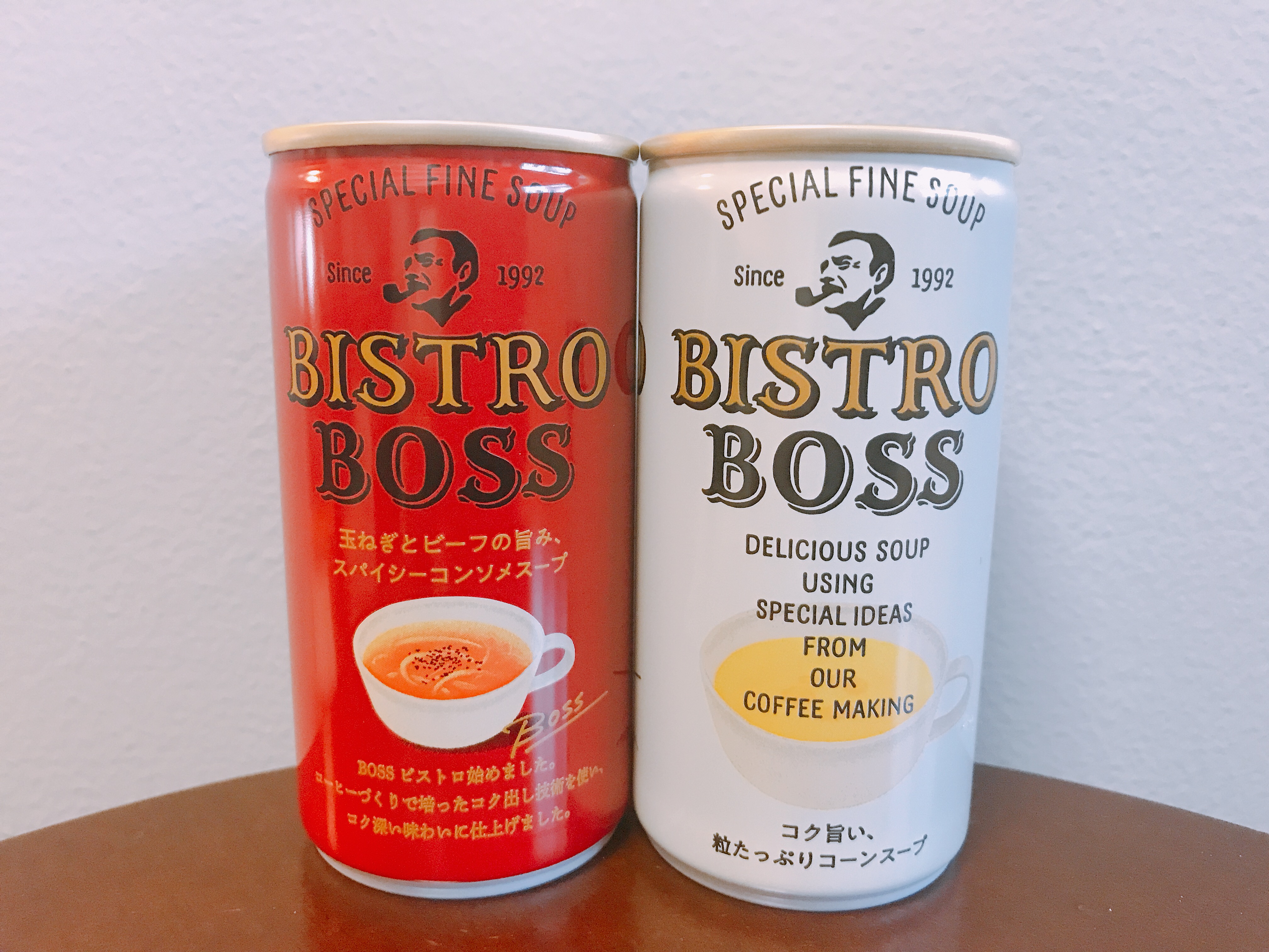 本音レビュー】缶コーヒーのBOSSのスープ「ビストロボス」を飲んでみたら…本格的すぎてびっくり！ お皿とスプーンで飲みたくなるよっ |  Pouch［ポーチ］