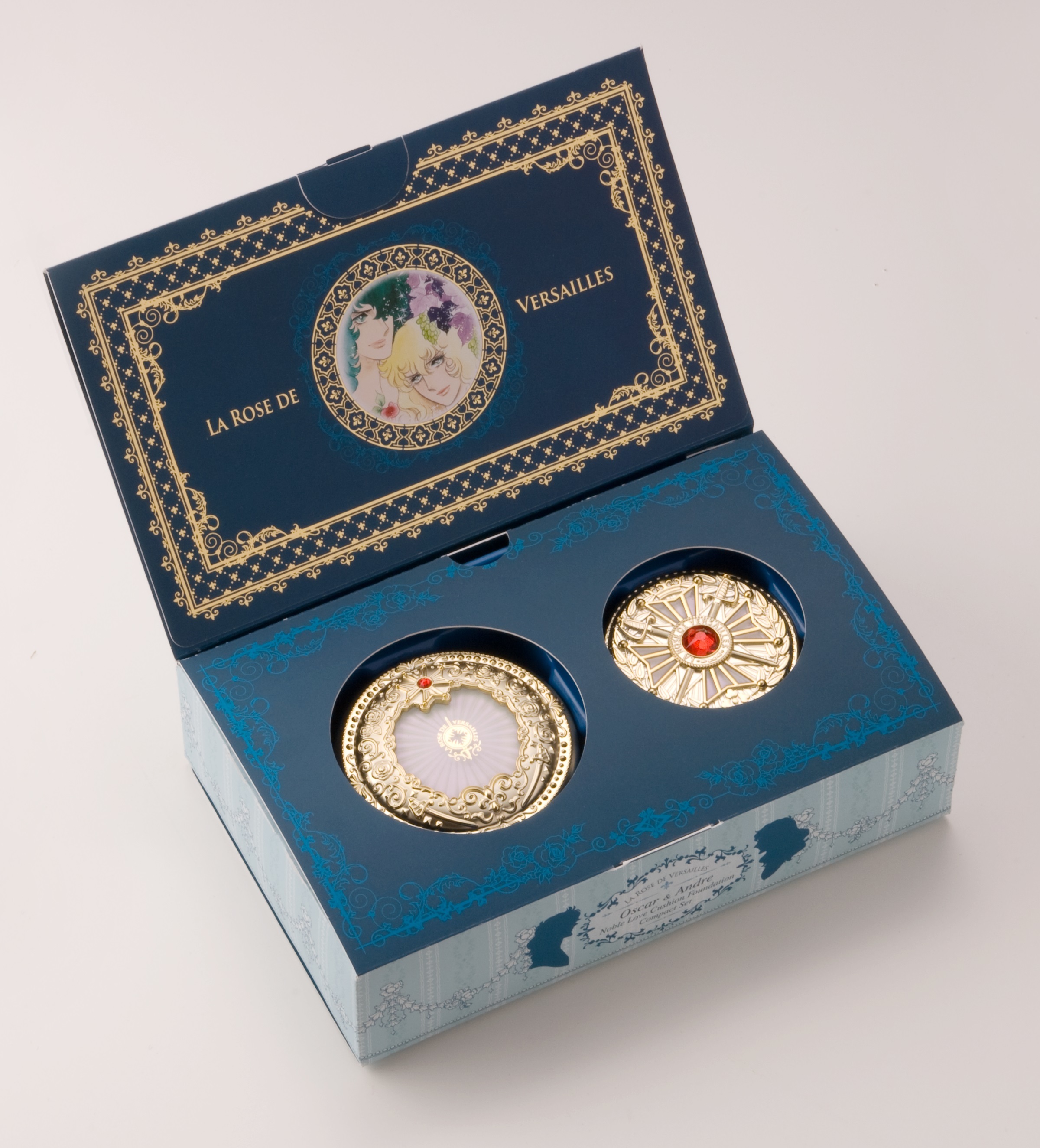 ベルばらのオスカルをイメージしたクッションファンデセットが登場