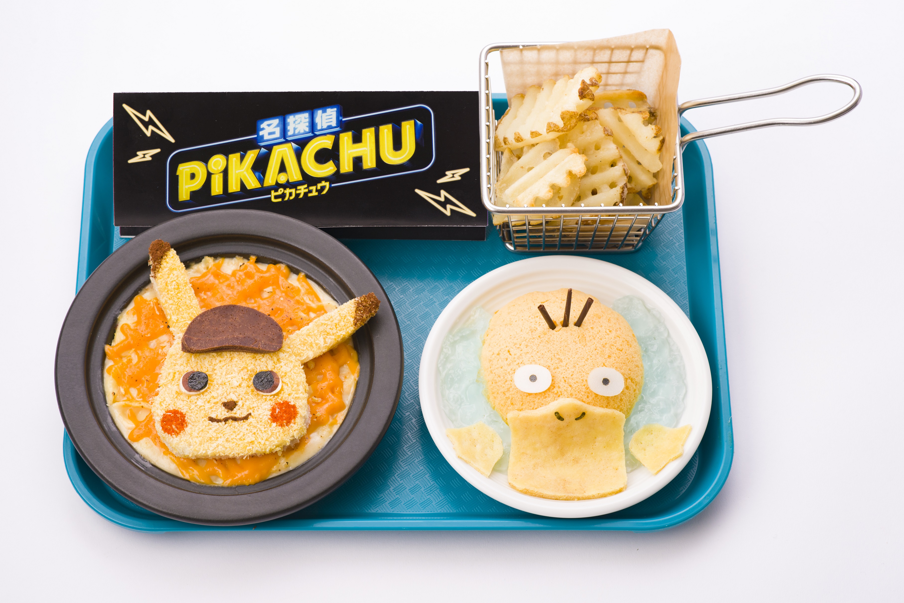 ポケモンカフェに映画 名探偵ピカチュウ 限定メニューが登場 探偵姿のピカチュウや水に浮くコダックまで再現されちゃってます Pouch ポーチ