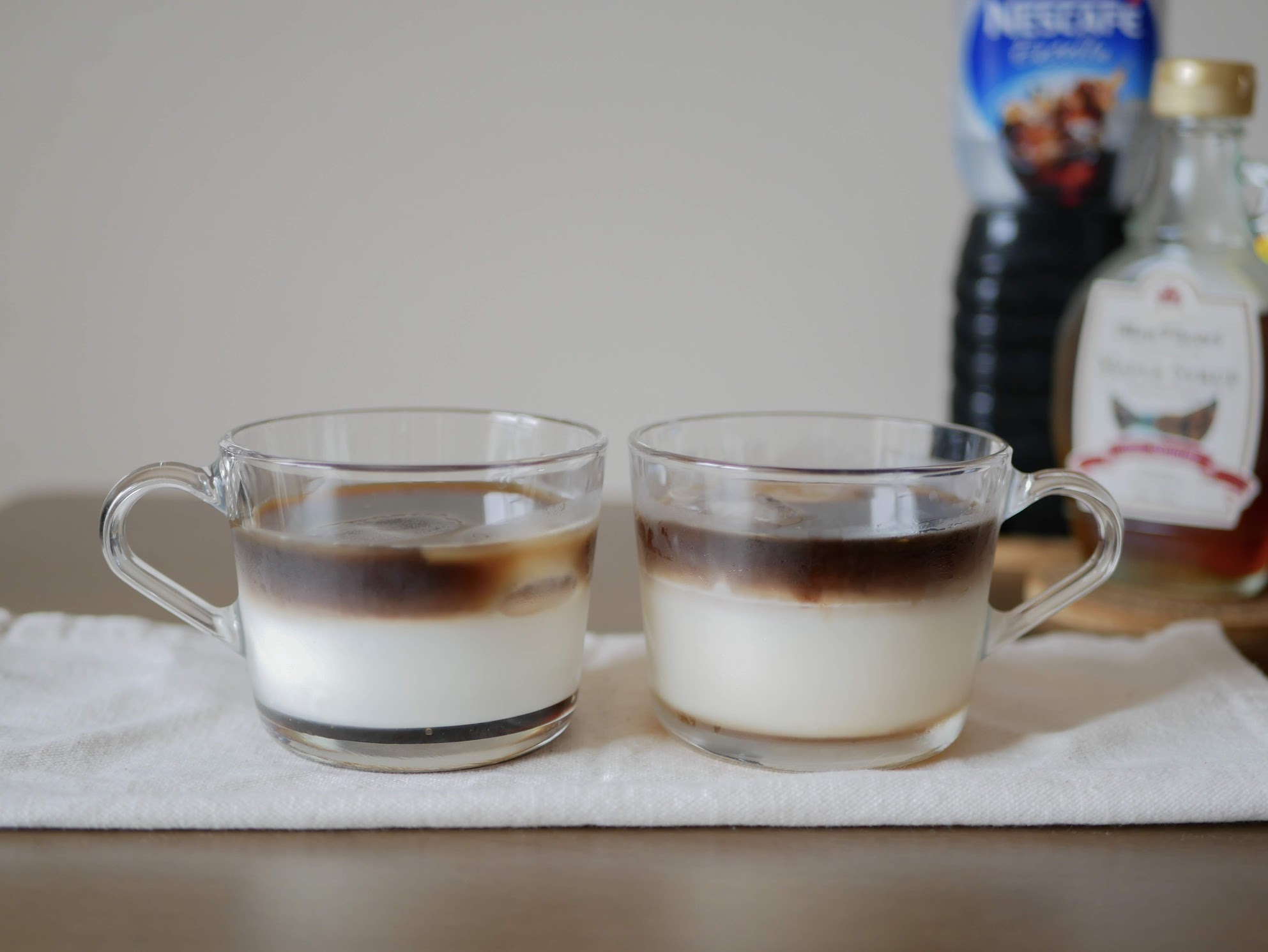 簡単レシピ カルディの 黒糖みつカフェオレ を作ってみよう 層をきれいに作るコツも発見したよ Pouch ポーチ
