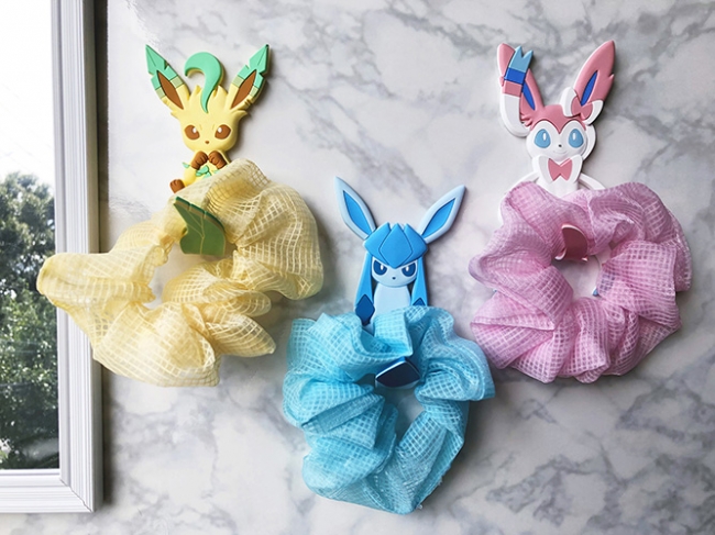 ポケモンたちのしっぽがキュートな フック に 水濡れokだからキッチンも風呂場もおまかせあれ Pouch ポーチ