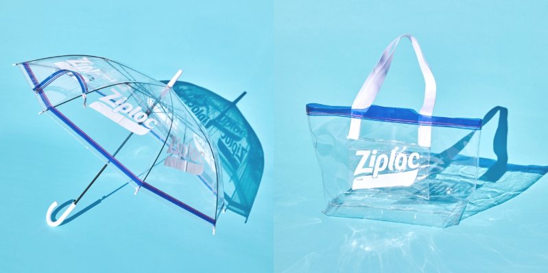 Ziploc × BEAMS COUTURE ガマグチ財布-