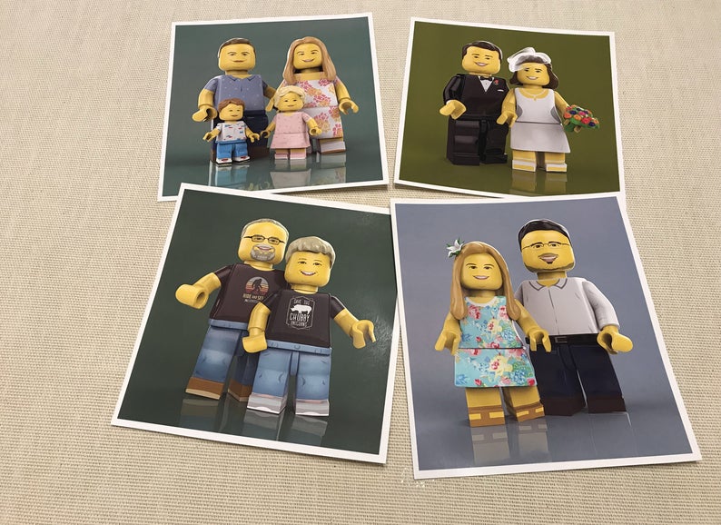 写真を送るだけでLEGO化してくれる！ 細かいオーダーにも応じてくれる