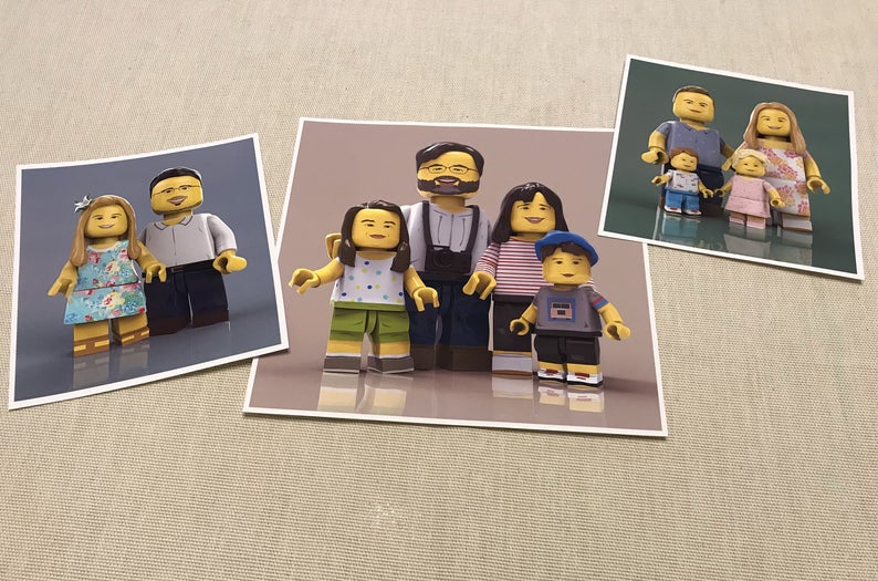 写真を送るだけでLEGO化してくれる！ 細かいオーダーにも応じてくれる