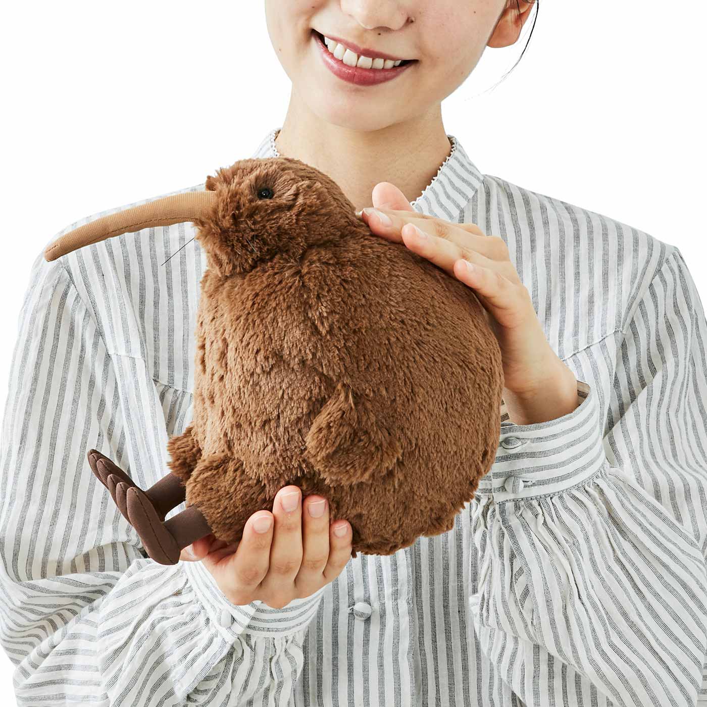 キウイフルーツにそっくりな鳥「キーウィ」のぬいぐるみが通販でも