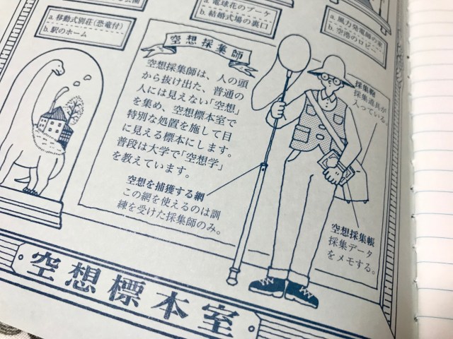 浮かんでは消える日々の空想を採集しておける 不思議なノート 空想採集帳 が面白い Pouch ポーチ